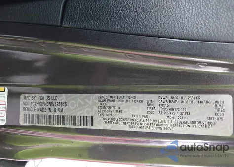 2022 Jeep Wrangler Unlimited Rubicon 4X4 from USA, damaged, VIN 1C4HJXFN0NW123846